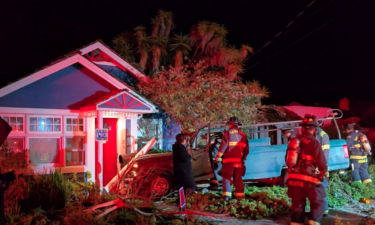 santa cruz, car into home, westside